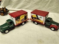 Two Remmington Die Cast Trucks