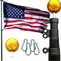 25FT Telescoping Freedom Edition Flagpole