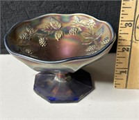 Fenton Carnival Glass Miniature Compote