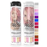 No Fade Fresh Light Pink Hair Color Depositing