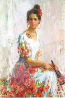 Anastasiya Matveeva "ana Sofia" Giclee On Canvas