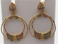 Pair Of 10k Gold Earrings