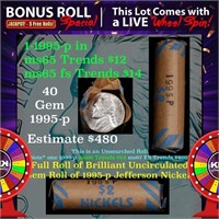 1-5 FREE BU Nickel rolls with win of this 1995-p S