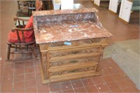 Marble Top Chest