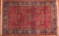 Indo Sarouk rug, approx. 4 x 6