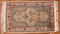 Very fine silk Hereke rug, approx. 2.4 x 3.8