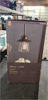 Allen and Roth Bristow mini pendant light no