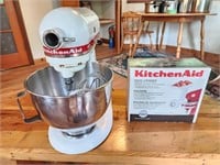 KitchenAid mixer and grinder