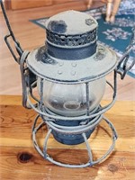 CNR railroad lantern electrified