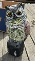 15" Owl Decoy