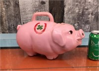Vtg. Reliable plastic piggy bank