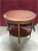 Mersman Furniture Company Oval Side Table