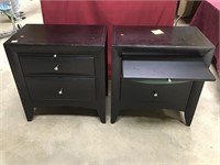 Pair Of Nightstands/Table, Pull Out Desk