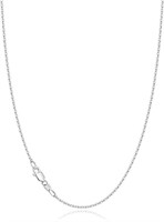 Classic Cable Chain Necklace 18"