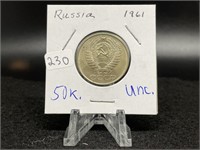 1961 Russia 50 kopeks (unc)