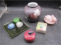 Noritake Vase & Other Décor Pieces