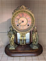 VINTAGE UNIQUE MANTLE CLOCK