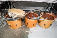 Vintage of Parts & Pieces of Snare Drums