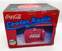 Coca-Cola Cooler Radio AM/FM Cassette Player