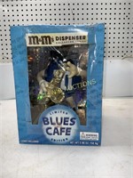 M&M DISPENSER "BLUES CAFE"