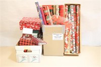 Large Boxes of Christmas Wrap, Paper Bags & Boxe