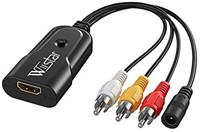 Wiistar HDMI to AV Converter 1080p HDMI to RCA