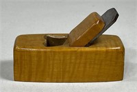 Tiger Maple Early Miniature Woodworking Plane