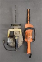 Electric Hedge Trimmer & Chainsaw