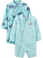 Simple Joys by Carter's Boys' 2-Pack 1-Piece Zip