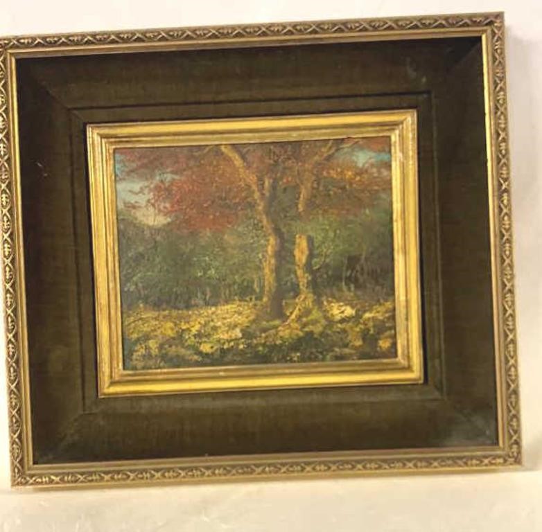 UNSIGNED EARLY 19TH CENTURY OIL PAINTING IN
