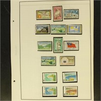 Samoa Stamps Mint NH on pages in mounts, fresh