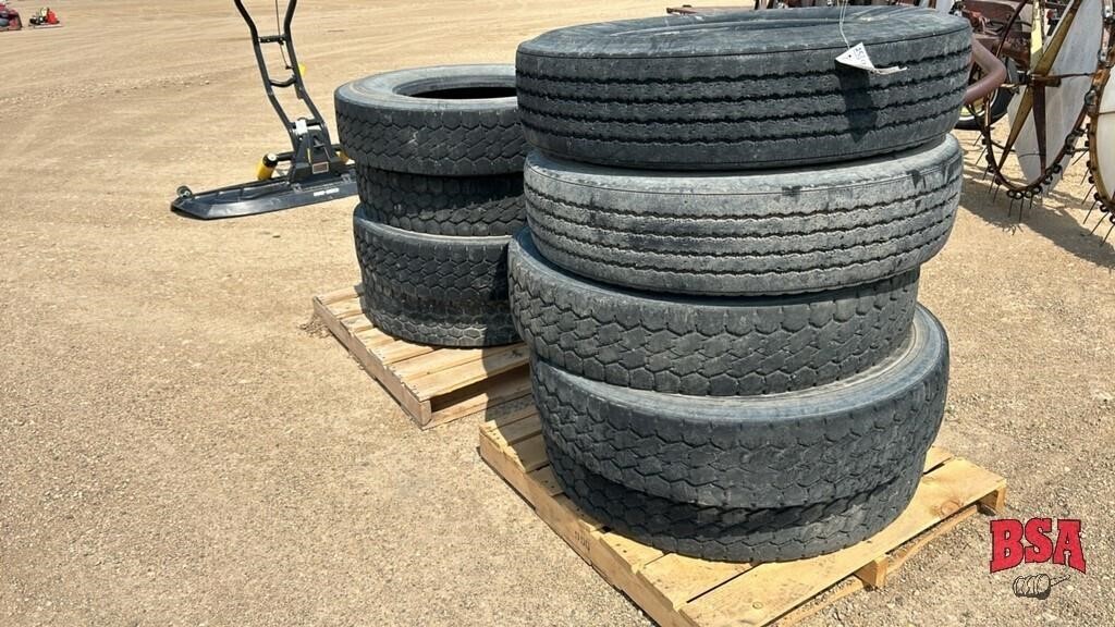 9-11 X 24.5 Tires