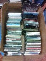 Box of approximately 75 CDs. Classic rock,