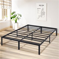 N3646  Lusimo Full Bed Frame - No Box Spring+..