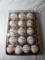 Vintage National & American League Baseballs