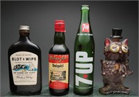 Vintage Collectibles - Glass Bottles & Decanter