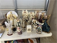 16 Assorted Angel Dolls & Figures