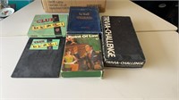 Box of Vintage Board Games