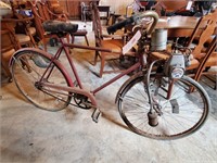 Roadster bicycle with motor