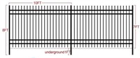 7'X10' Galvanized Steel Fencing