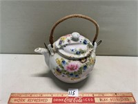 BEAUTIFUL ANTIQUE HAND PAINTED COFFEE POT
