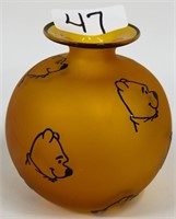 Disney Winnie the Pooh vase 5"