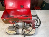 Milwaukee portable bandsaw- good condition