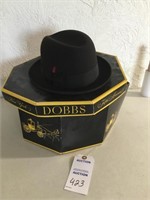 Dobbs Fifth Avenue Derby hat (black)
