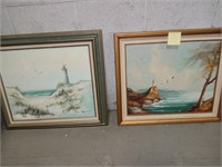 Two paintings