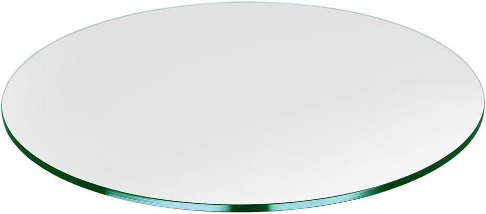 18 Round Glass Top - 1/4 Thick - Flat Polish