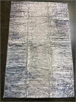 Modern Abstract Home Rug Abstract Grey 4'x32"