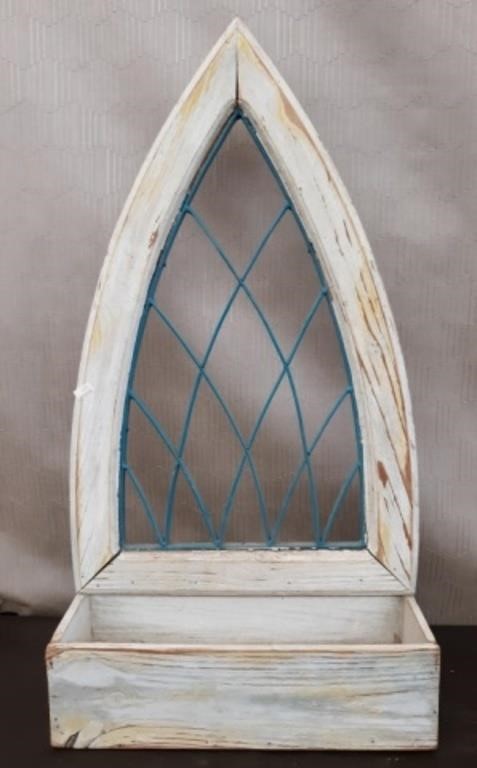 Decorative Window/ Wall Planter Approx 14x5x26