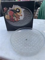 Mikasa Crystal Galaxy Hostess Platter