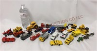 Die Cast Toy Construction & Rescue Vehicles
